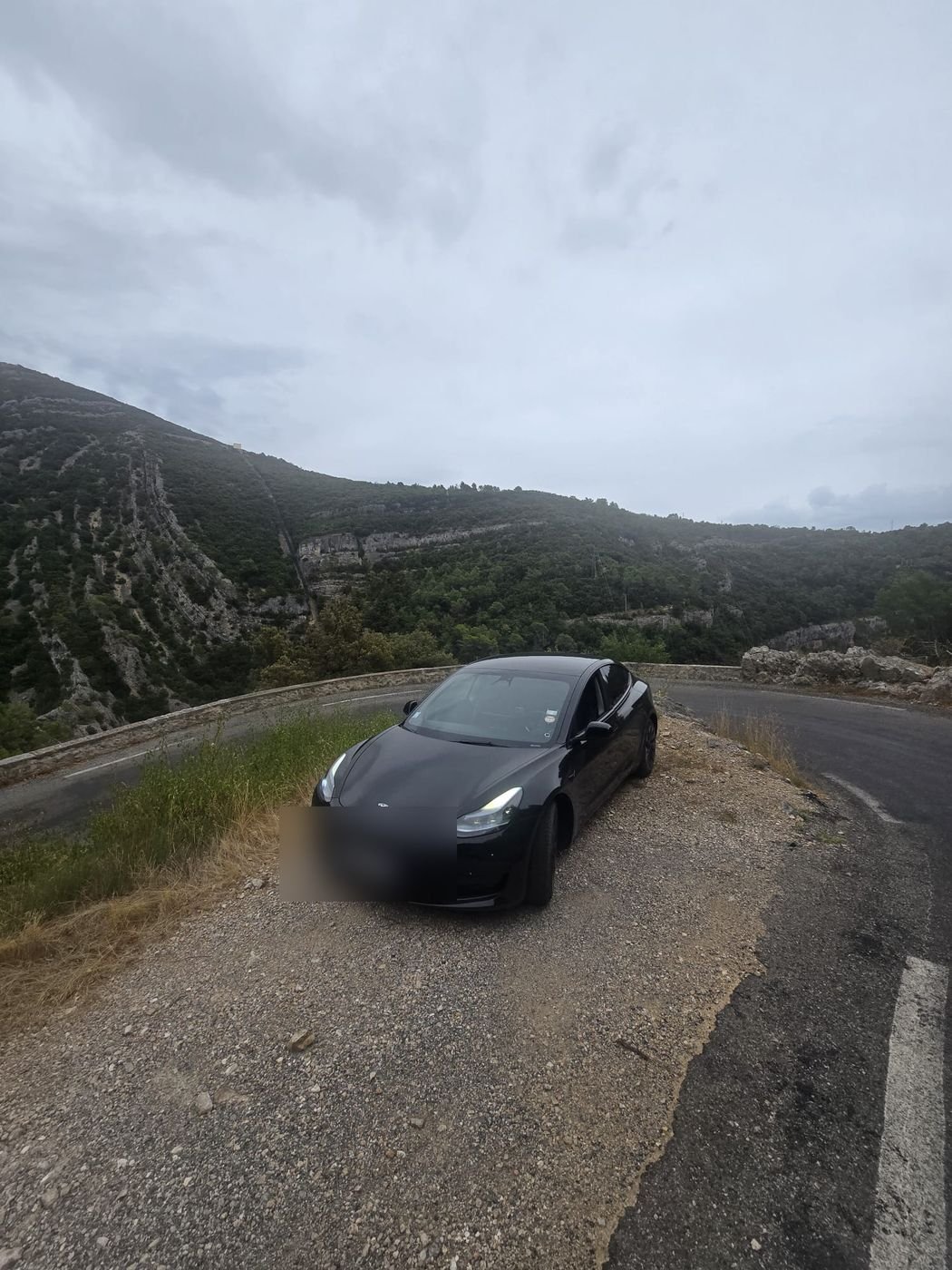 En route